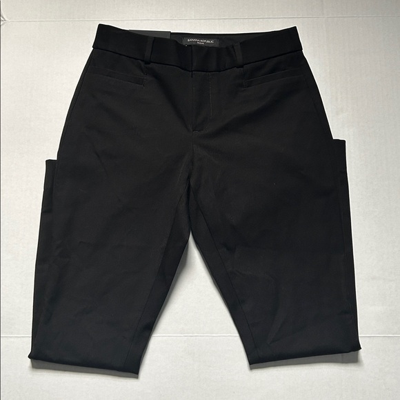 NWT Banana Republic black Curvy Sloan ankle pant size 00 petite - Picture 3 of 7